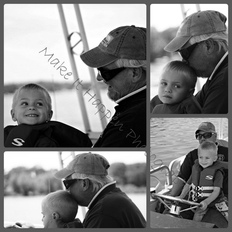 "Paxton with grandpa"